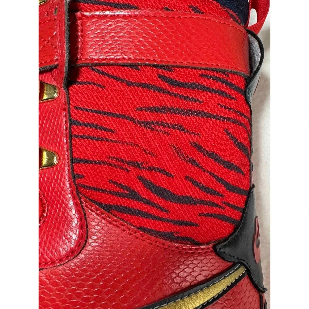 Nike ZF-1 Zoom Force 1 Tiger‎ Print Snowboard Boots Mens 7.5 334841-671